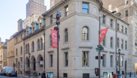 Curtis Institute of Music campus exterior.