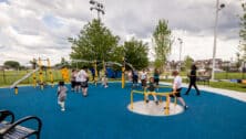 Children playing at Pelbano Recreation Center.