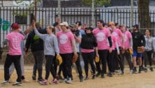 Philadelphia Adult League Softball players.