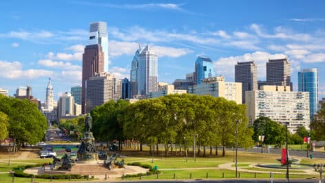 Ben Franklin Parkway.