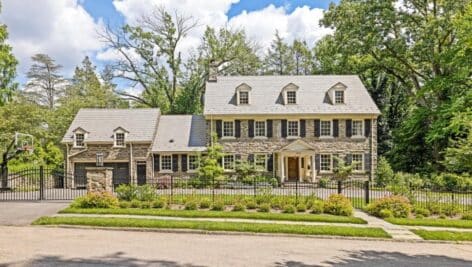 Chestnut Hill Stone Colonial