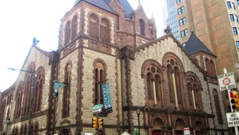 First Baptist Church of Philadelphia exterior.