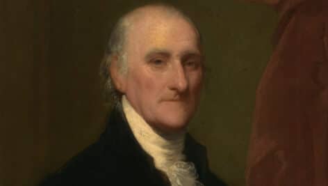 Portrait of former Philadelphia Mayor Samuel Miles.