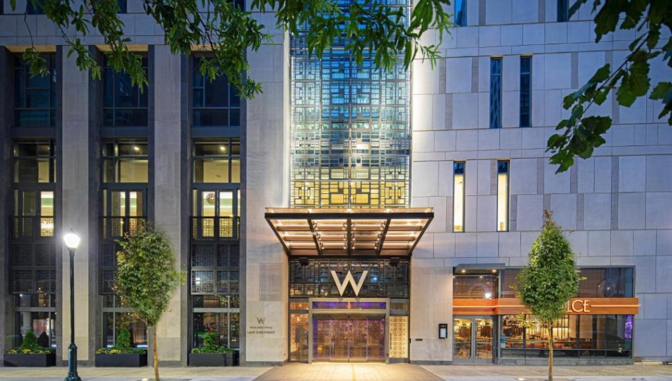 W Philadelphia exterior in Center City.