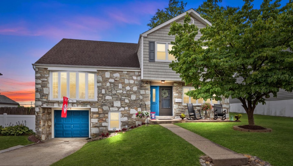 House of the Week: Charming Stone-front Split-level in Pine Valley