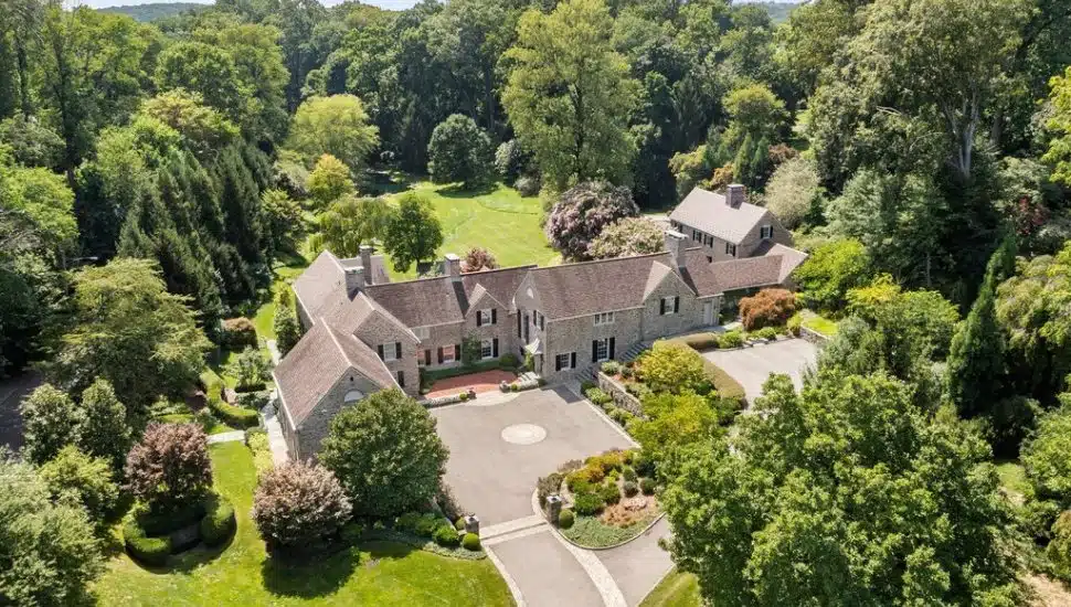 Comcast's Michael Cavanagh Chestnut Hill home.