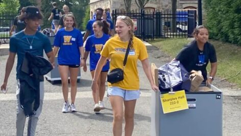 It was move-in day Aug. 19 at Widener University in Chester, as a record number of new students arrived on campus. It was move-in day Aug. 19 at Widener University in Chester, as a record number of new students arrived on campus.