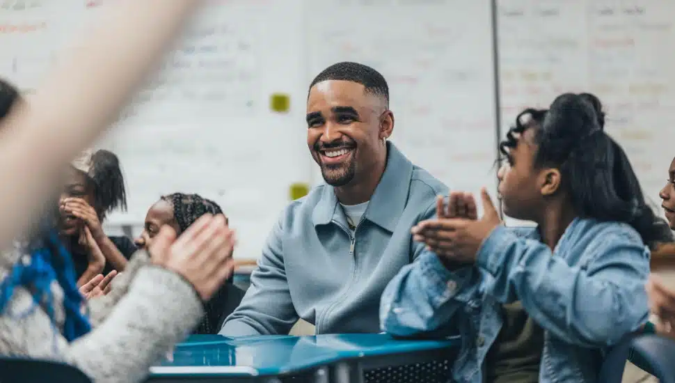 Jalen Hurts Foundation Donates $200K to Install New Air Conditioners at 10 Philadelphia Schools