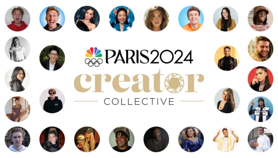 Graphic of the Paris 2024 Creator Collective.