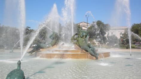 Swann Memorial Fountain.