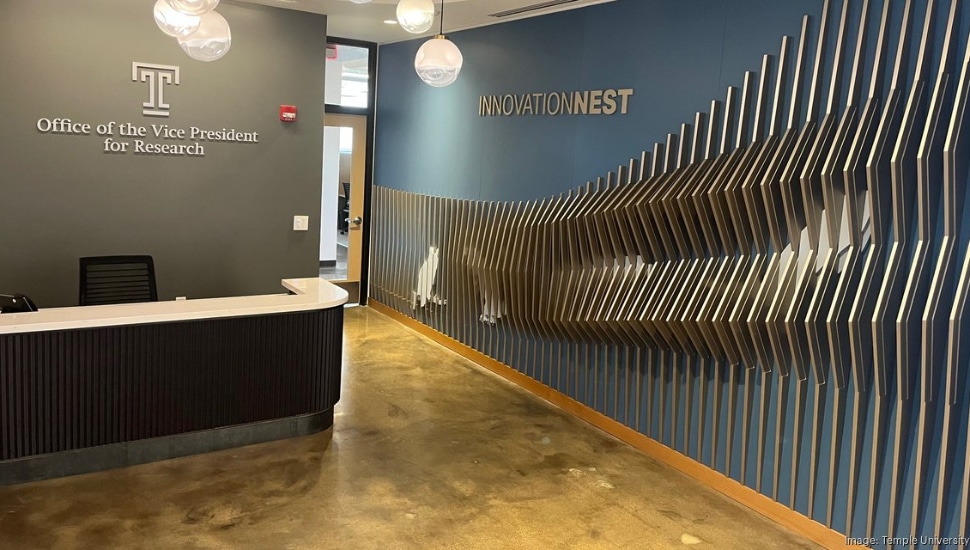 Inside Temple University's Innovation Nest.