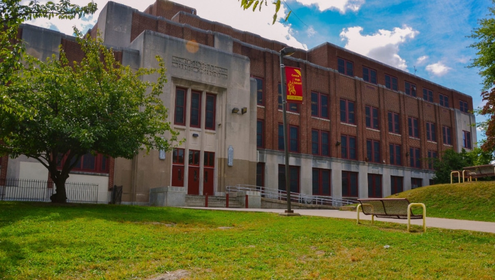 Central High School exterior.