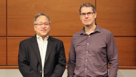 Christopher S. Yoo and Duncan Watts, Penn professors and the grant’s two principal investigators.