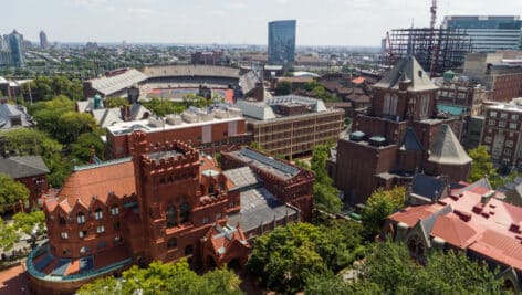 University of Pennsylvania campus overhead.