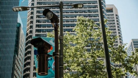 Red light camera in Philadelphia.