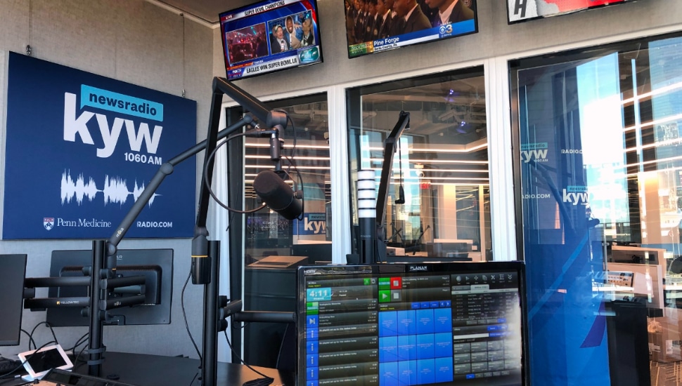 Inside a KYW station.