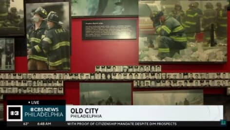 Inside the Fireman's Hall Museum in Old City.