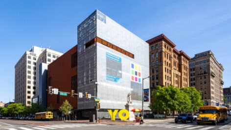 National Museum of American Jewish History exterior.