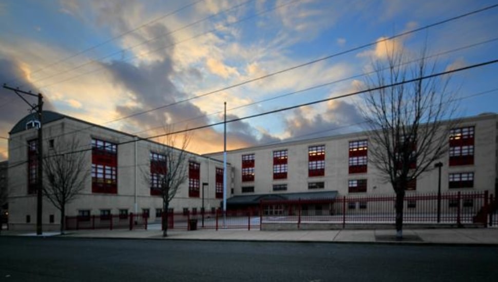 Exterior of Thurgood Marshall Elementary.