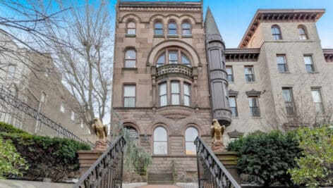 Exterior of former State Senator Vince Fumo's mansion.