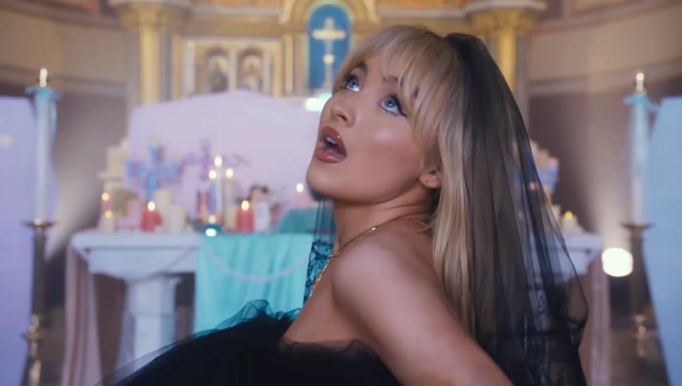 Quakertown’s Sabrina Carpenter Films ‘Father’ Music Video in Brooklyn Church; Priest Demoted