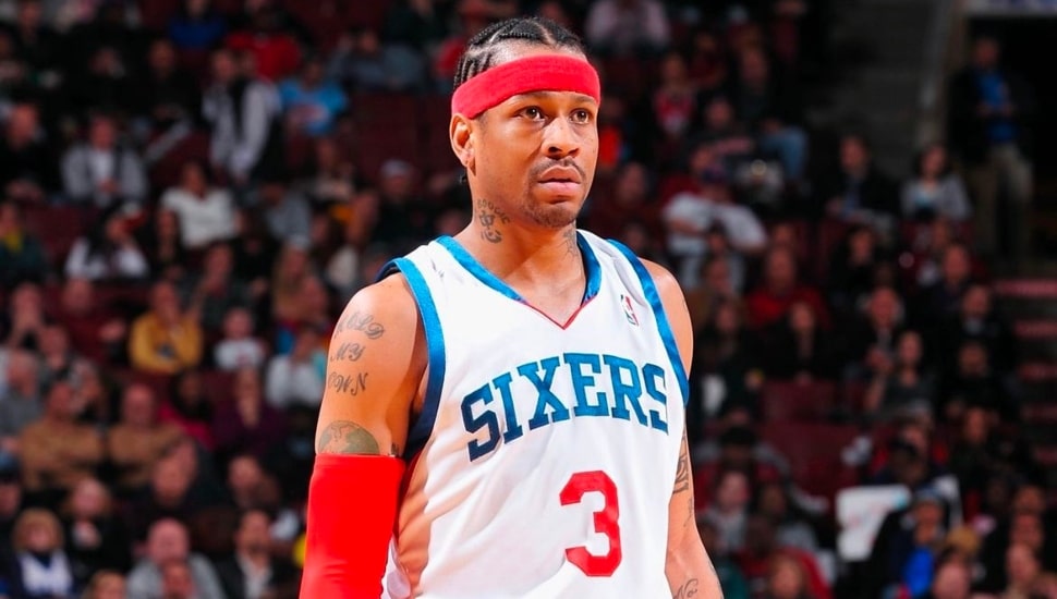 Allen Iverson during last stint with the Sixers.