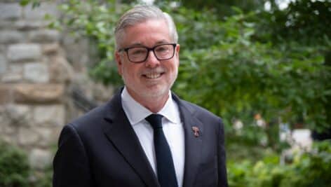 John Fry, new president of Temple University.