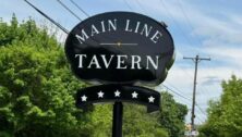 Main Line Tavern sign.