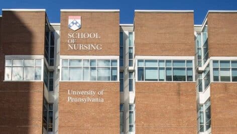 Penn Nursing building exterior.