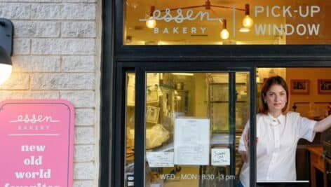 Tova du Plessis, owner and pastry chef at Essen Bakery.