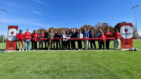 Variety's ribbon cutting ceremony.