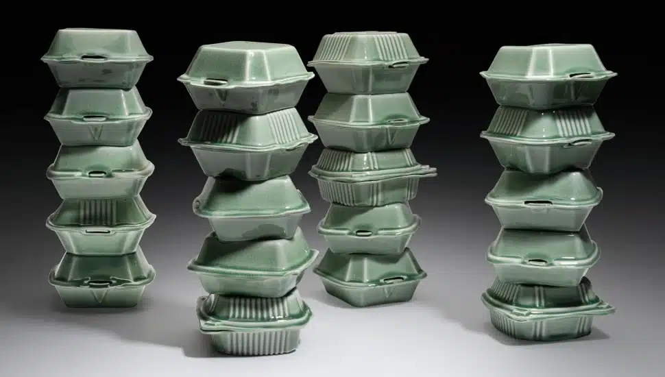 From Trash to Treasure: Yoonmi Nam’s Upcycled Art Morphs Disposables into Permanence