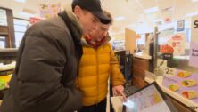 Josh and Ollie at a Wawa store.