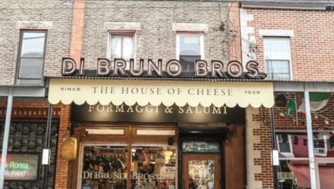 Exterior of Di Bruno Bros location.