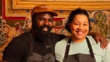 Omar Tate and Cybille St. Aude-Tate, owners of Honeysuckle.