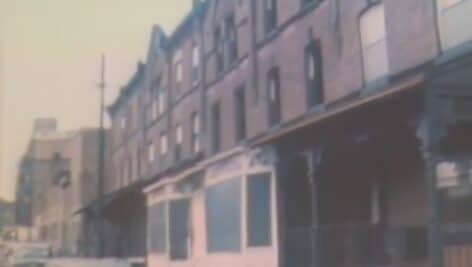 Homes in Philadelphia during the 1970s.