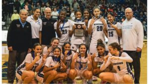 Westtown School girls' basketball team.