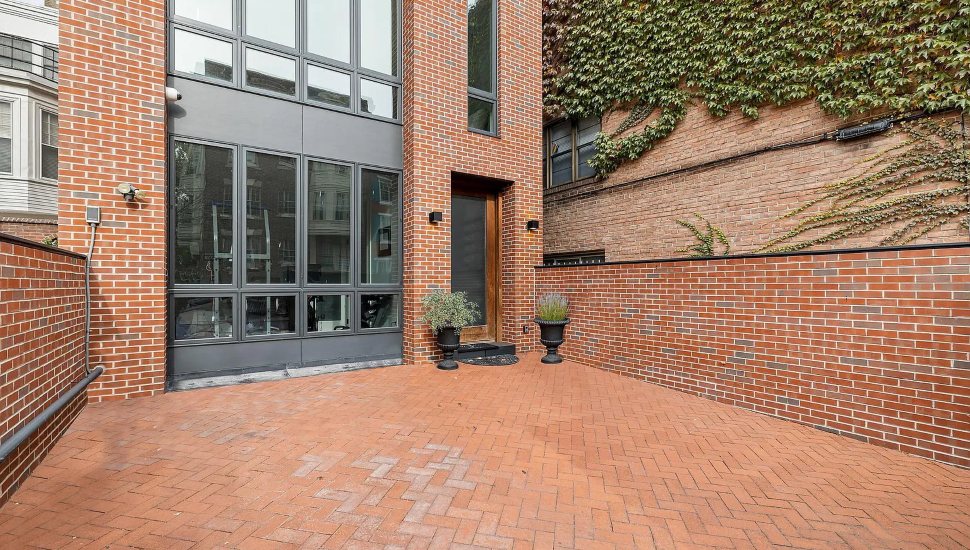 Exterior entrance at 1727 Delancey Place.