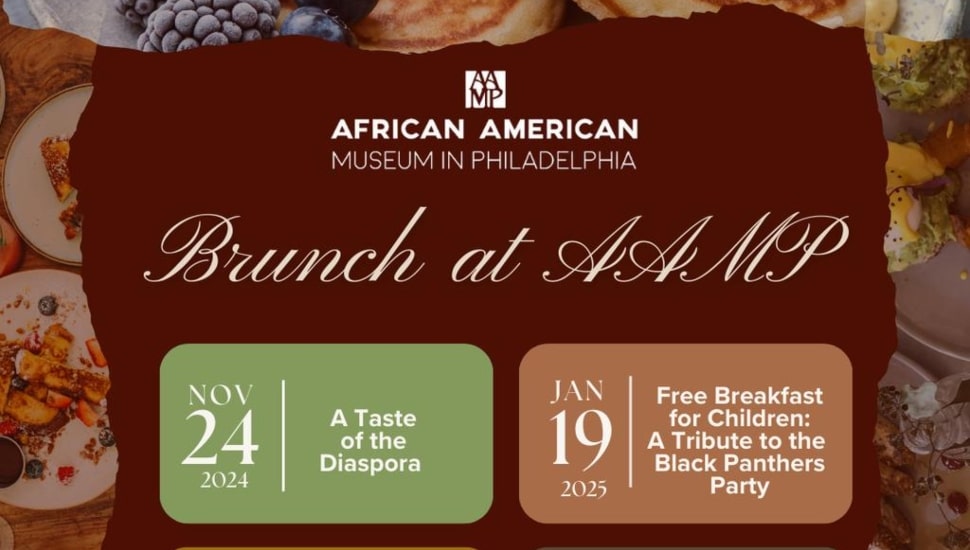 Graphic of AAMP's Brunch series, including one on Jan. 19.