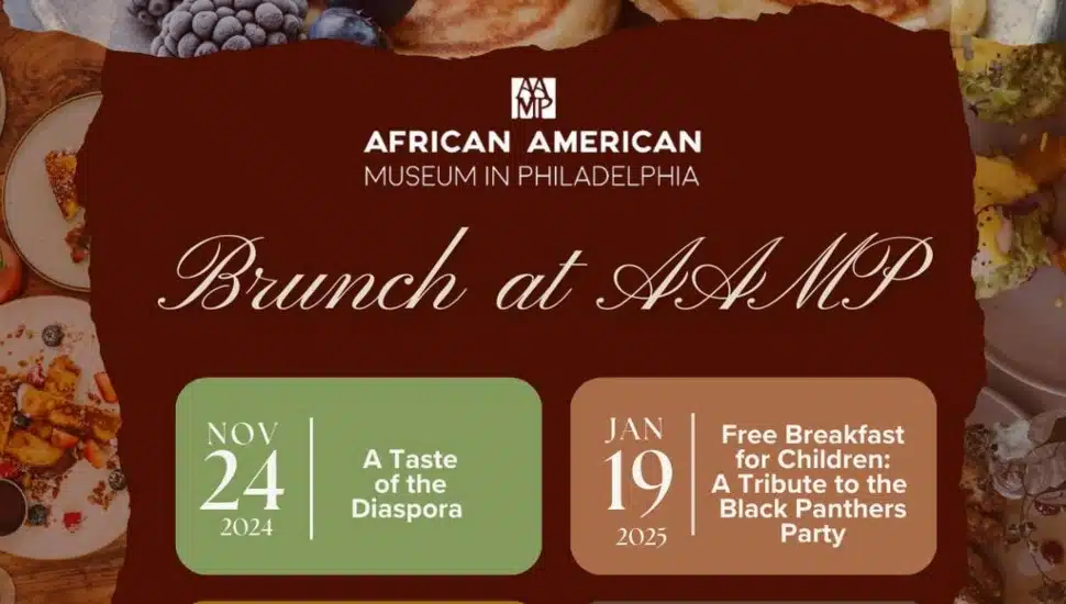 Graphic of AAMP's Brunch series, including one on Jan. 19.