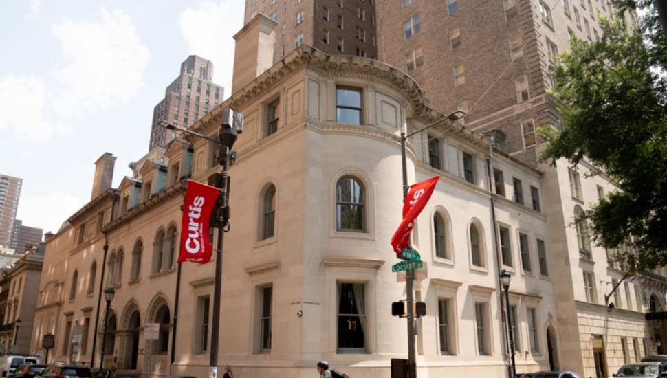Exterior of the Curtis Institute of Music.
