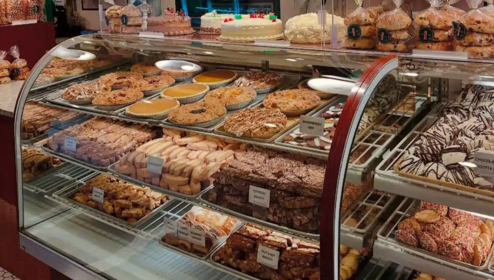 Sweets from inside Isgro Pastries.