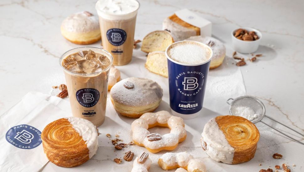 Paris Baguette food and drinks.