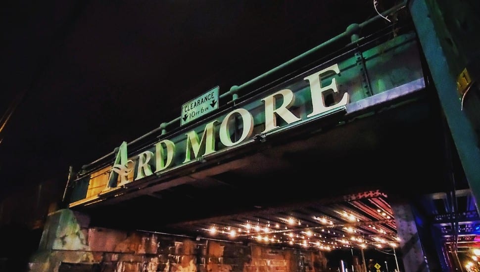 Welcome to Ardmore sign.