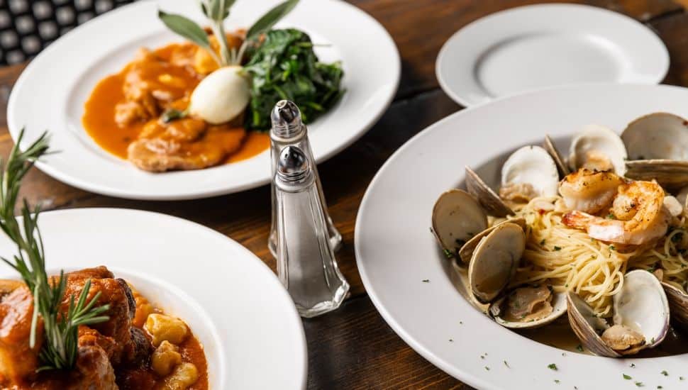 Baci Ristorante food.