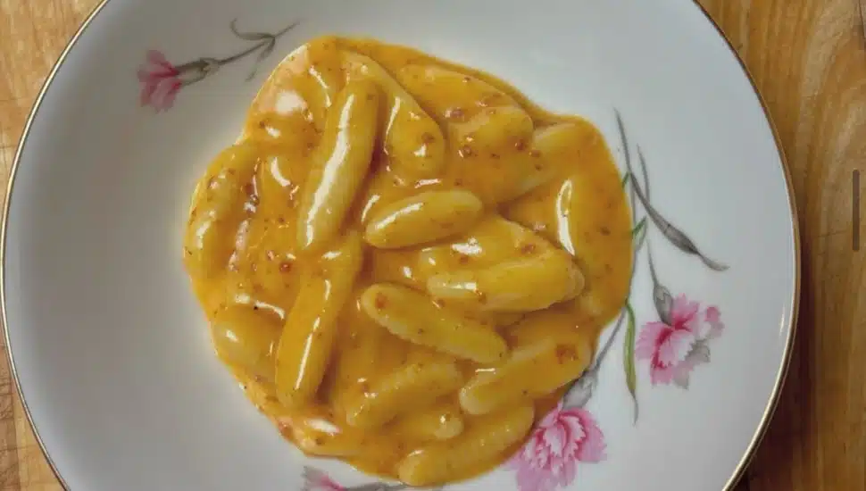 A pasta dish from Paffuto.