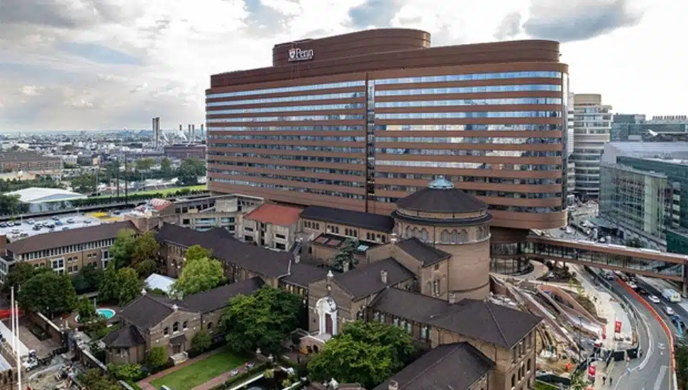 View of the Penn Medicine Pavilion.
