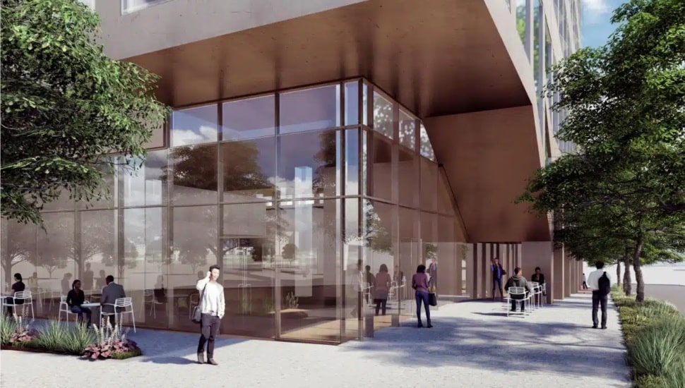 3201 Cuthbert Street rendering.