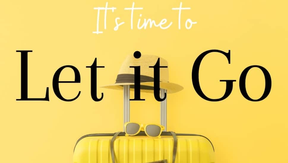 It's time to Let it Go! graphic.