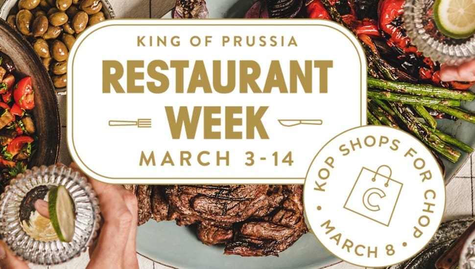 King of Prussia Restaurant Week.